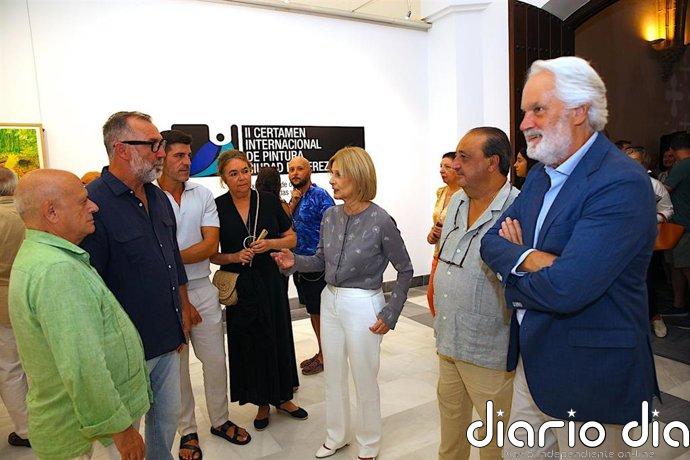 El II Certamen Internacional de Pintura de Jerez reúne 228 obras y suma cinco piezas a la colección municipal