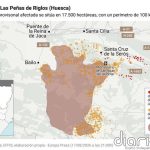 El incendio de Las Peñas de Riglos (Huesca) evoluciona favorablemente tras arder 17.500 hectáreas