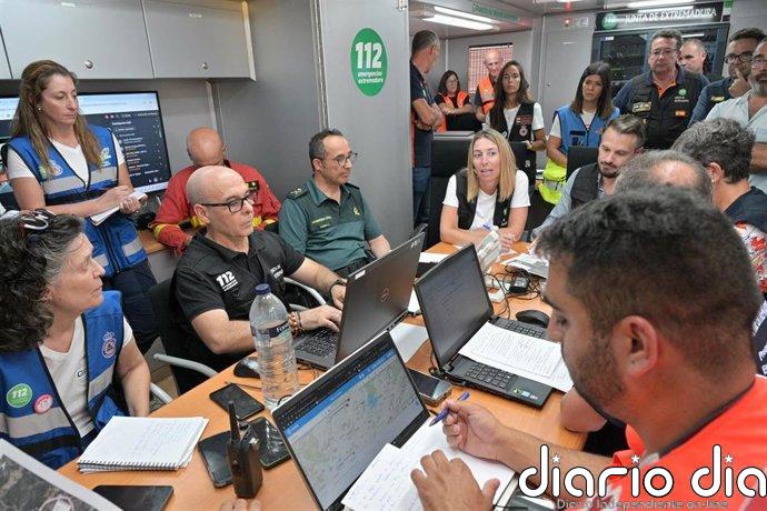 El incendio de Pinofranqueado afecta a unas 2.200 hectáreas y registra reactivaciones por pavesas en el oeste