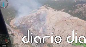 El Infoca da por estabilizado el incendio en Huétor Santillán (Granada)
