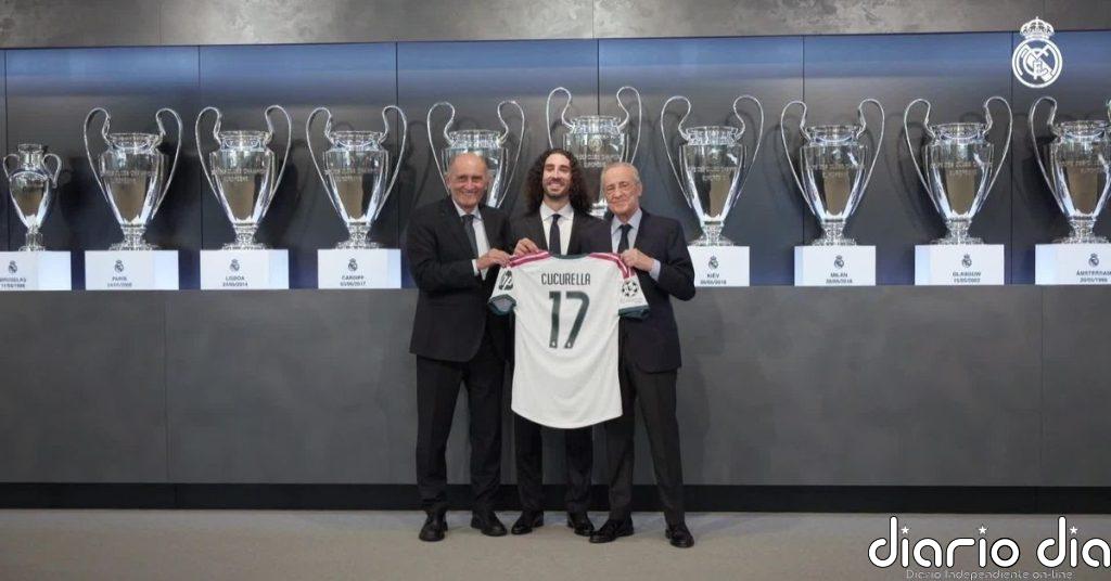El Madrid presenta a Cucurella
