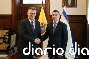 El ministro de Exteriores de Israel aprovecha su visita a Ecuador para cargar contra el TPI y la CIJ