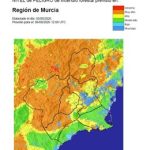 El nivel de riesgo de incendio forestal este jueves es es muy alto o alto en casi toda la Región