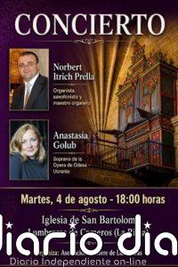 El órgano más antiguo que se conserva en La Rioja sonará este martes en Lumbreras de Cameros