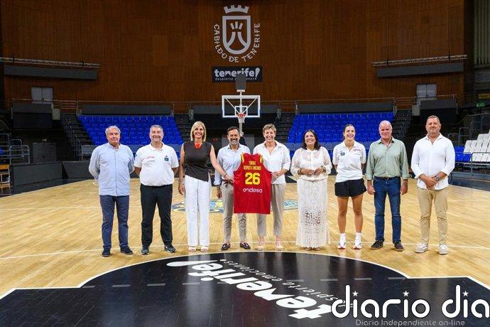 El Pabellón Santiago Martín (Tenerife) se convierte en escenario del baloncesto femenino del 21 al 23 de agosto