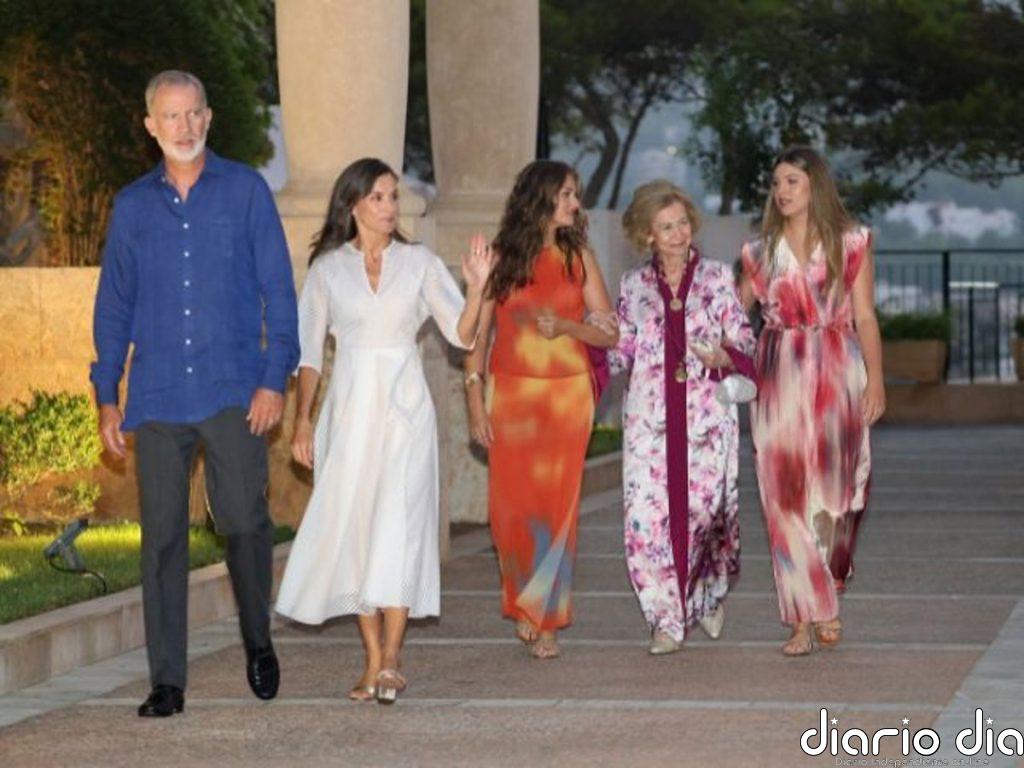El Palacio de Marivent vuelve a brillar con la Familia Real