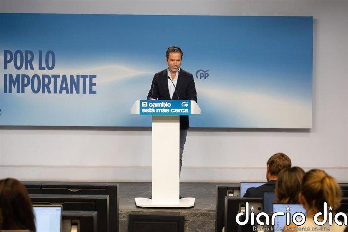 El PP acusa a Sánchez de usar a sus ministros de "escudo humano" y de no defender los intereses de España ante Marruecos