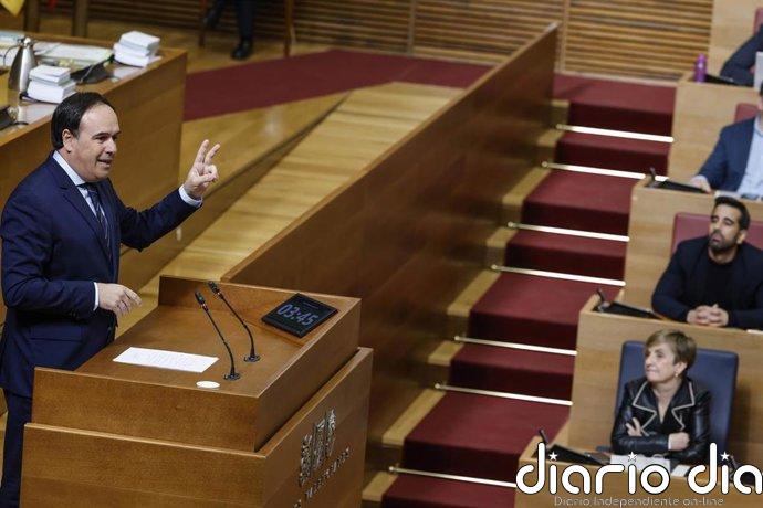 El PSPV reclama la comparecencia de Llorca y Valderrama en Diputación Permanente por el incendio de Tírig