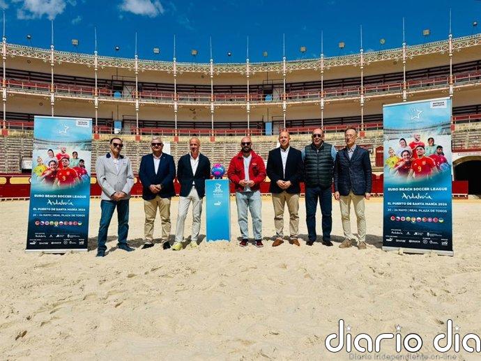 El Puerto (Cádiz) acogerá en octubre el Mundialito de Fútbol Playa y opta a ser sede del Mundial FIFA 2027