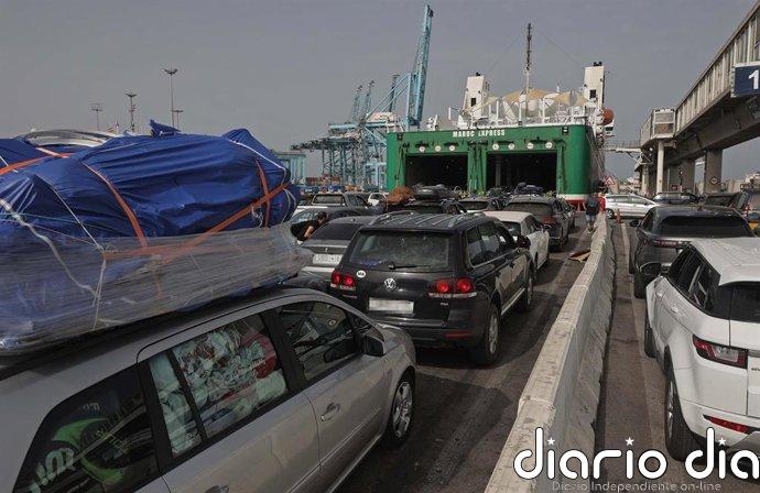 El Puerto de Tarifa (Cádiz) activa Fase de Emergencia Nivel 1 por la OPE y deriva vehículos sin billete a Algeciras