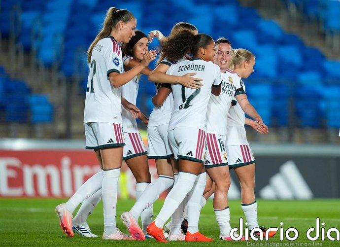 El Real Madrid se lleva un intenso derbi y el Barça arranca la defensa de la Liga F Moeve con goleada