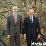 El rey Felipe VI contacta con Azcón para expresarle su preocupación por el incendio de Huesca