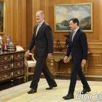 El rey Felipe VI traslada su apoyo a Andalucía tras el incendio de Niebla (Huelva) y el seísmo de magnitud 5 de Granada