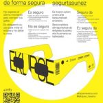El Servicio Navarro de Salud recuerda que el eclipse de sol debe observarse siempre con gafas homologadas
