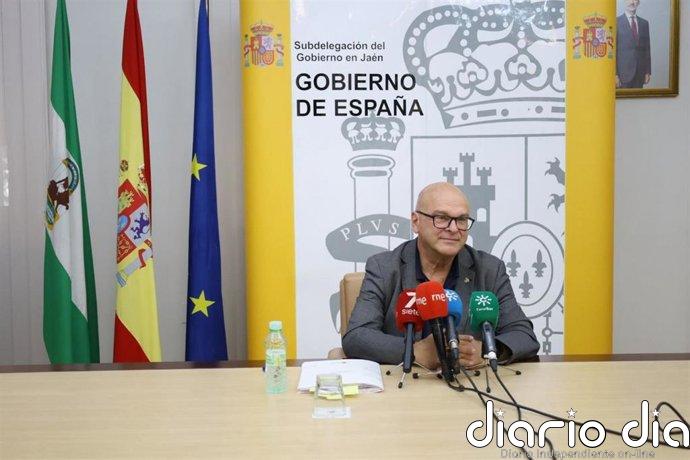 El subdelegado subraya la contribución del Gobierno de España al empleo y la economía de la provincia de Jaén