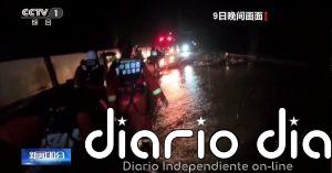 El tifón Dolphin provoca lluvias torrenciales y más de 1 millón y medio de evacuados en el este de China