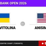 Elina Svitolina - Amanda Anisimova, en directo hoy: sigue el partido de National Bank Open