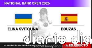 Elina Svitolina - Jessica Bouzas Maneiro, en directo hoy: sigue el partido de National Bank Open