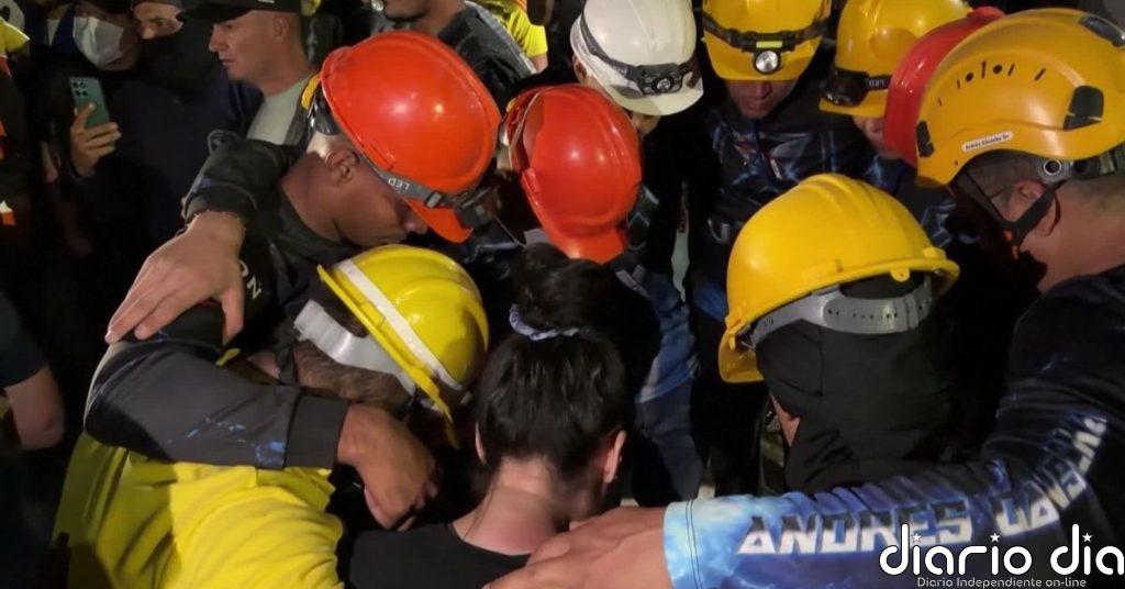 Emotivo rescate bajo los escombros en Pereira 36 horas después del terremoto de Colombia