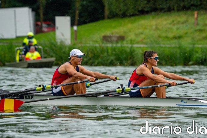 España cierra el Mundial de Remo con el quinto puesto del doble scull mixto