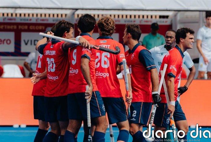España gana a Alemania para acercarse a semifinales en el Mundial masculino de hockey hierba