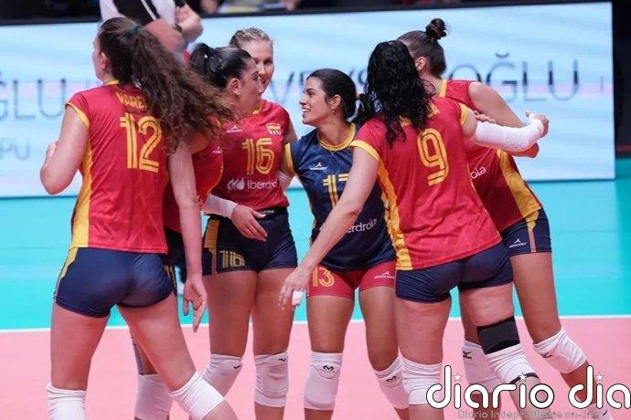 España roza la remontada ante Bélgica en su estreno en el Europeo Femenino de voleibol
