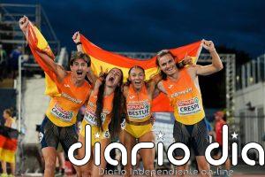 España se desquita con un bronce en relevos para terminar el Europeo
