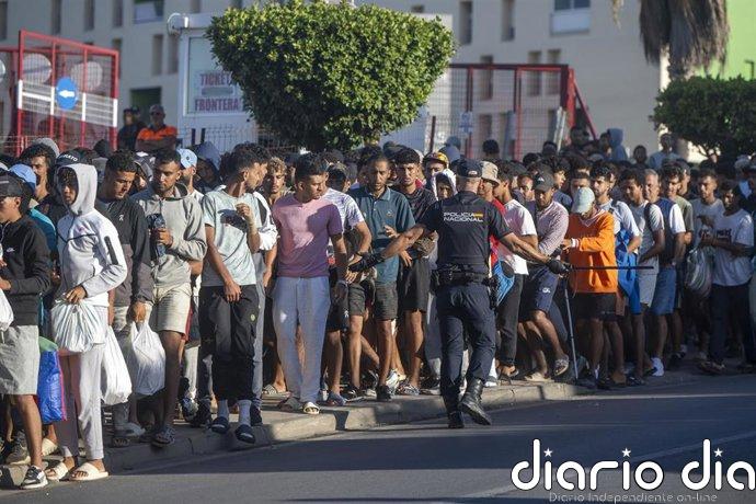 España solicita formalmente a Bruselas fondos de emergencia para hacer frente a la crisis migratoria en Ceuta