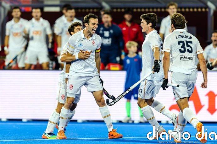 España vuelve 20 años después a semifinales del Mundial masculino de hockey hierba