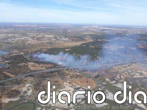Estabilizado el incendio forestal en Costa Esuri (Huelva)
