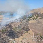Estabilizado el incendio que ha movilizado a una decena de medios aéreos en Soportújar