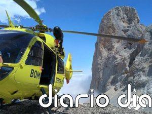 Evacuada al Hospital de Arriondas una mujer de 65 años indispuesta mientras hacía una ruta en Picos de Europa