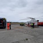 Evacuado de Pesaguero un ciclista de montaña con traumatismo craneoencefálico