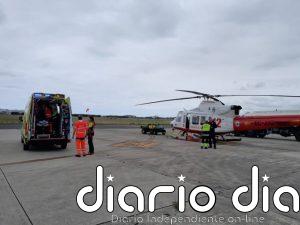 Evacuado de Pesaguero un ciclista de montaña con traumatismo craneoencefálico