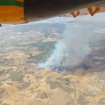 Extinguido el incendio declarado en el paraje de Las Charcas en Jayena (Granada)