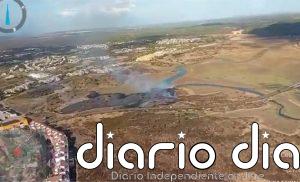 Extinguido el incendio forestal en Costa Esuri (Huelva)