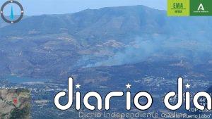Extinguido el incendio que ha afectado a un paraje en el Valle de Lecrín (Granada)