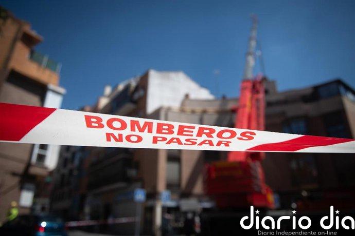 Extinguido un incendio sin heridos en el garaje de una urbanización de Alcobendas