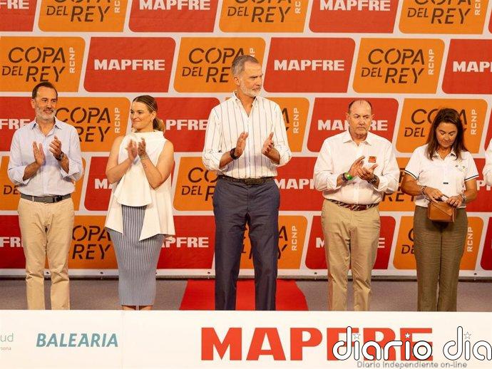 Felipe VI entregará este sábado los premios de la Copa del Rey de Vela en el Palacio Real de la Almudaina