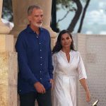Felipe VI y doña Letizia, junto a la Familia Real noruega en el último adiós a Harald V