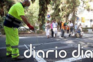 Finaliza la instalación de asfalto fonoabsorbente en Marqués del Túria, que se extenderá a otras grandes vías