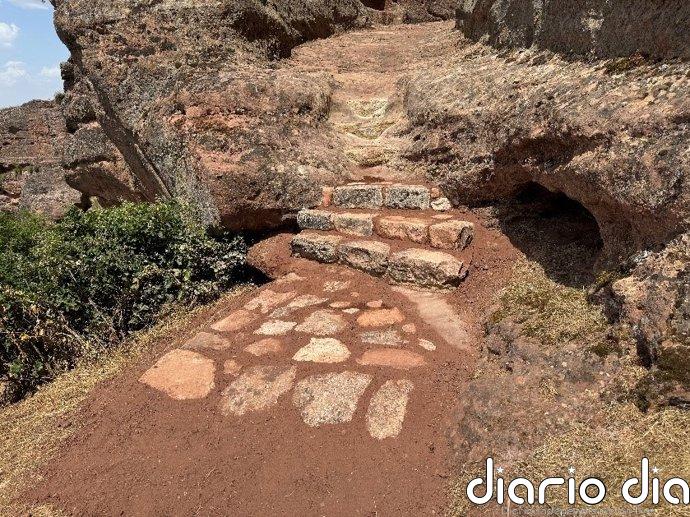 Finalizan las actuaciones para mejorar la accesibilidad en el yacimiento arqueológico de Tiermes en Soria