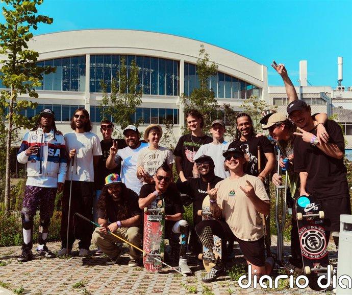 Fundación Bimba y Lola instala una muestra sobre deporte inclusivo con retratos de riders que competirán en O Marisquiño