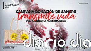 Fundación Cajasol colabora con una campaña de donación de sangre el 17 y 18 de agosto en Cádiz