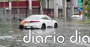 Graves inundaciones en Taiwan por las lluvias torrenciales