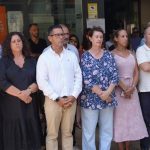 Guardan un minuto de silencio en el municipio de Eivissa por las víctimas del terremoto de Colombia