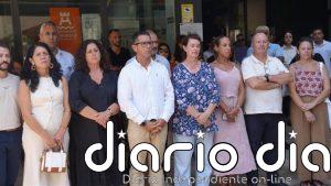 Guardan un minuto de silencio en el municipio de Eivissa por las víctimas del terremoto de Colombia