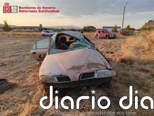 Herida grave una mujer de 26 años tras sufrir un accidente vial Lerín