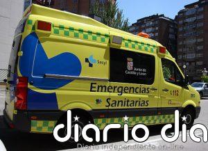 Herida una mujer tras el vuelco de un turismo en Linares de Riofrío (Salamanca)