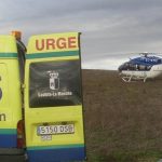 Herido muy grave un motorista 71 años tras sufrir una salida de vía en Trillo